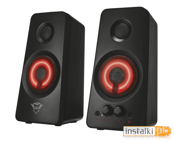 Trust GXT 608 Illuminated 2.0 Speaker Set – instrukcja obsługi